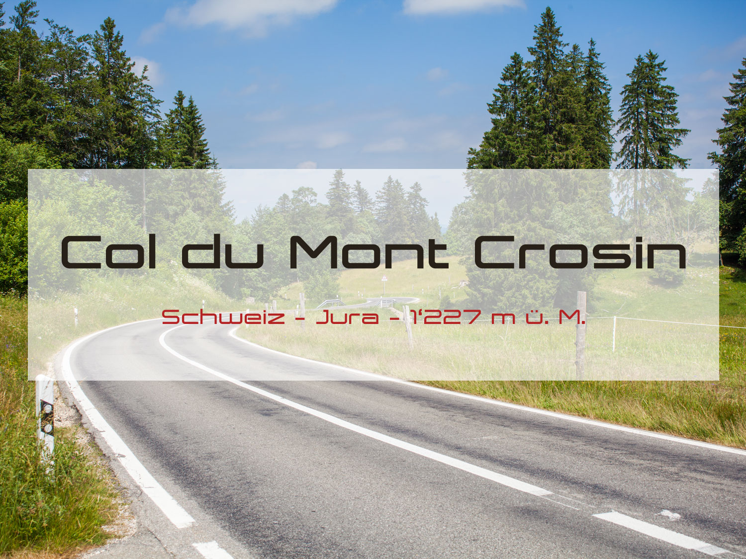 Col du Mont Crosin