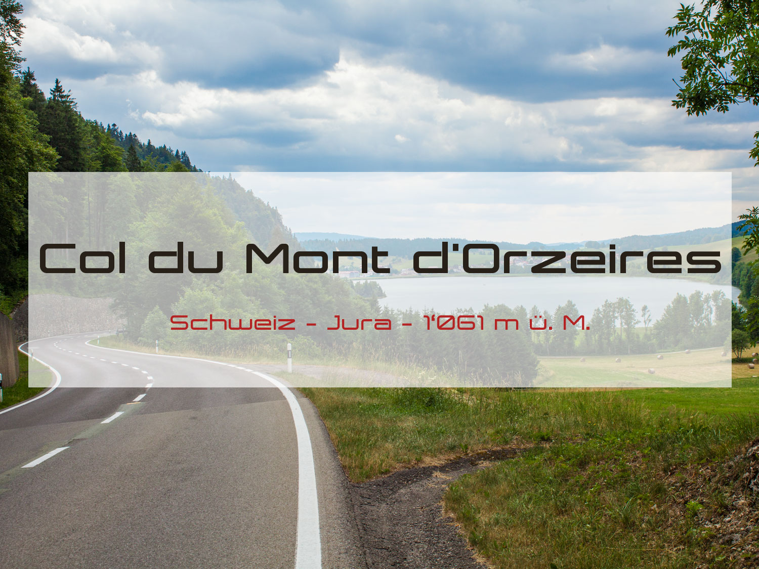 Col du Mont d’Orzeires