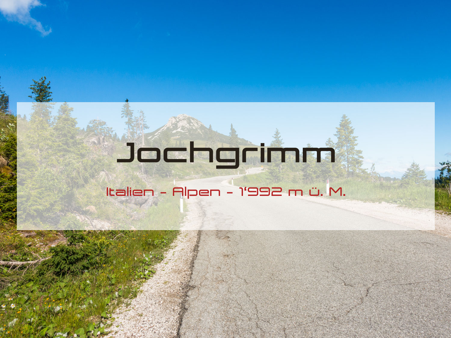 Jochgrimm