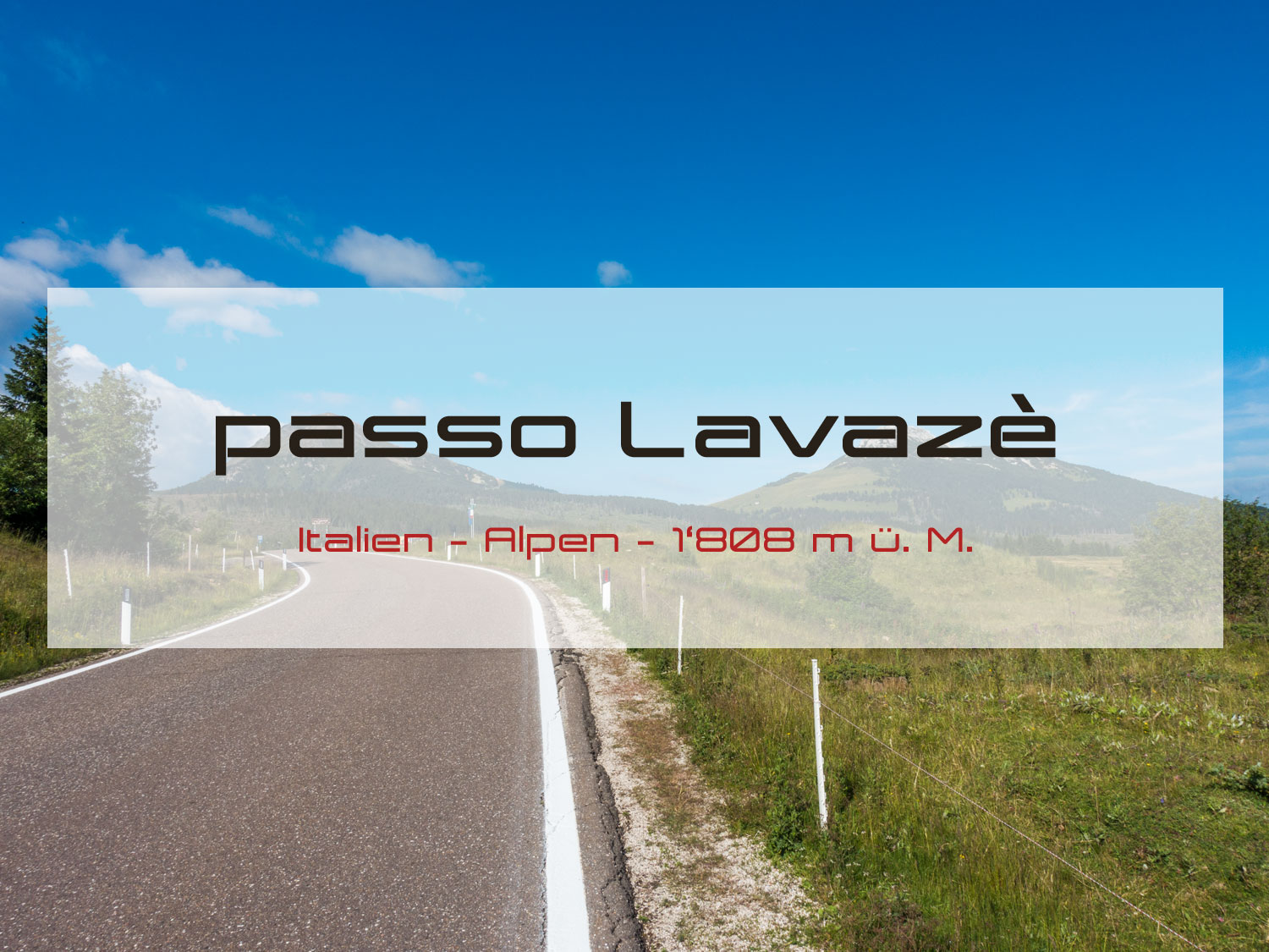 passo Lavazè