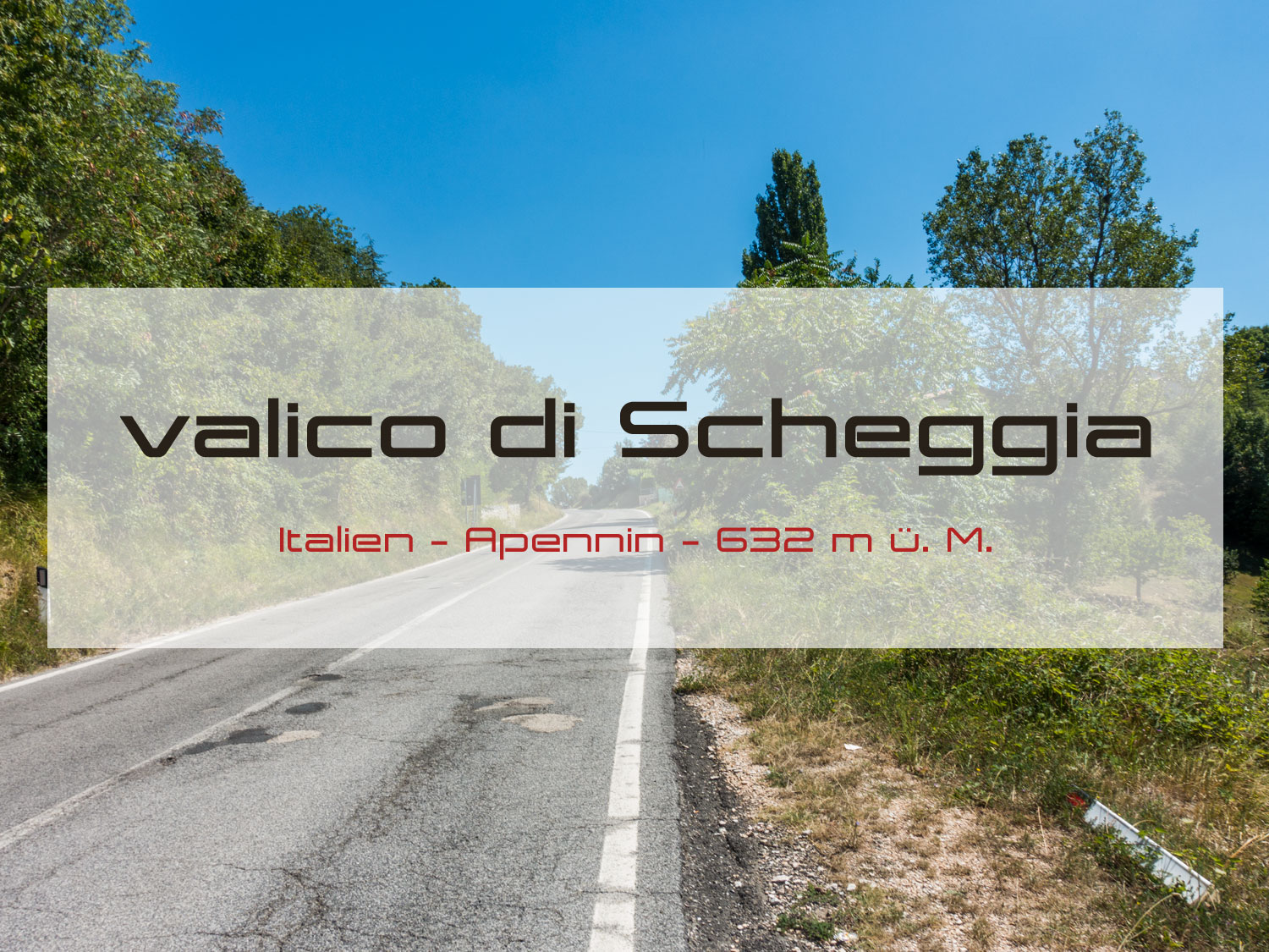 valico di Scheggia